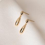 Sway Drop Earrings | 9ct Gold image