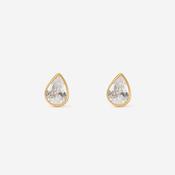 Teardrop Pear Earrings | 9ct Gold