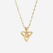 Trinity Knot Necklace | 10ct Gold