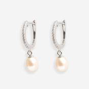 Wedding day pearl drops | Sterling Silver