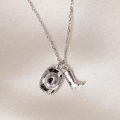 Yeehaw! Necklace | Sterling Silver