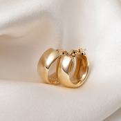Zola Hoop Earrings | 14ct Gold image