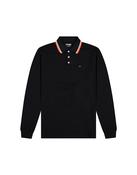 Wrangler LS POLO SHIRT BLACK