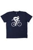 Dane Viking On Bike White On Navy image