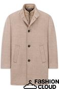 BUGATT1 WOOL/MIX COAT WITH  INLAY image