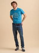 Breakburn linear Bike Tee Blue image