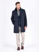 Pre End Easton Wool Coat Navy image