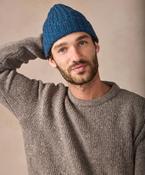 IrelandsEye Luxe Ribbed Hat Ink Marl image