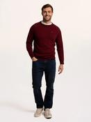 BRAKEBURN BRENTWOOD CREW NECK Burgundy image