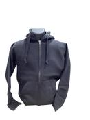 CottonRidge Plain Full Zip Hoodie Black