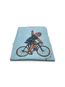 Hanwell Bear On A Bike T-Shirt Blue image