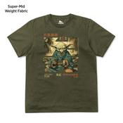 Chunk Force Calligraphy Tee Khaki image