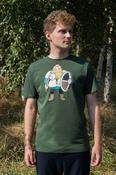 Dave Viking Full Body Colour on Green image