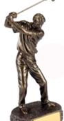 Male golf figure R685