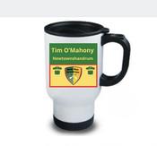 Newtownshandrum GAA Travel Mug White Half Print 2021 image