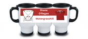 Watergrasshill GAA Travel Mug White Full Print 2021 image