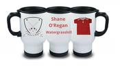 Watergrasshill GAA Travel Mug White Full Print 2020 image