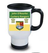 Carbery Rangers GAA Travel Mug White Half Print 2021 image