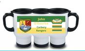 Carbery Rangers GAA Travel Mug White Full Print 2021 image