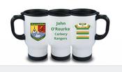 Carbery Rangers GAA Travel Mug White Full Print 2020 image