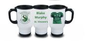 St Vincents GAA Travel Mug White Full Print 2020 image