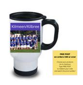 Kilmeen/Kilbree 2021 Junior Camogie Champions Travel Mug image