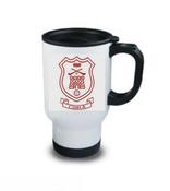 Cuala GAA Travel Mug White Half Print image