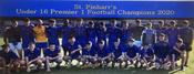St Finbarrs 2020 Under 16 Football Champions