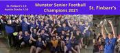 St Finbarrs 2021 Munster Senior Football Champions