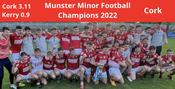 Cork 2022 Munster Minor Football Champions