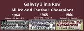 Galway 1966 3 in a Row All-Ireland Football Champions image