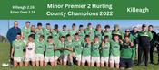 Killeagh 2022 County Minor Hurling Champions