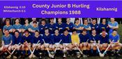 Kilshannig 1988 County Junior B Hurling Champions
