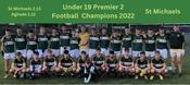 St Michaels 2022 U19 Premier 2 Football Champions