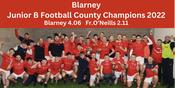 Blarney 2022 County Junior B Football Champions