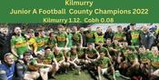 Kilmurry 2022 County Junior A Football Champions