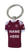 West Ham United Jersey Keyring
