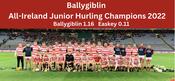 Ballygiblin 2022 All-Ireland Junior Hurling Champions