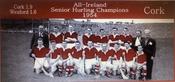 Cork 1954 All-Ireland Hurling Champions