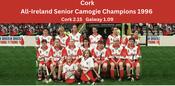Cork 1998 All-Ireland Camogie Champions
