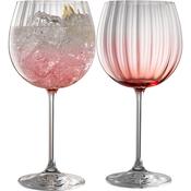 Gin Glass Blush, Aqua, Amber, Amethyst &amp; Clear image