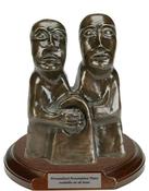Celtic Wedding on Wooden Base image