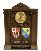Family Crest Clock image