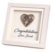 Framed Occasions Love Birds image
