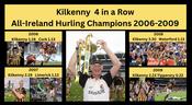 Kilkenny 2009 4 in a Row Champions
