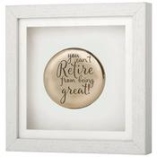 Framed Collections Retirement Plaque image