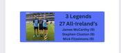 Dublin 3 Legends 27 All Irelands