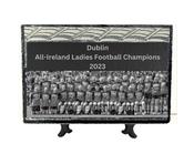 Dublin 2023 Ladies Football Champions Large Engraved Slate