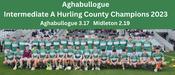 Aghabullogue 2023 Intermediate A Hurling County Champions
