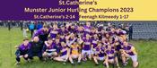 St Catherines 2023 Munster Junior Club Champions